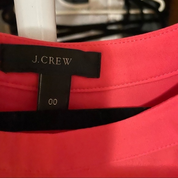 🎀 JCrew, Chiffon,Crewneck, sleeveless tank, Size 00 - Picture 4 of 7